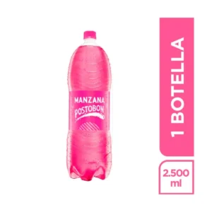 Gaseosa POSTOBON manzana botella (2500 ml)